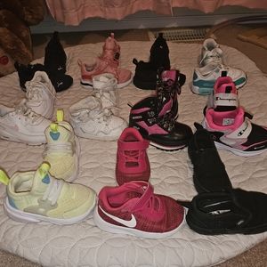 NIKE PUMA VANS Toddler SNEAKER LOT size 6